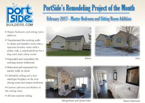 remodeling, PortSide Builders Remodeling Project of the Month for February 2017