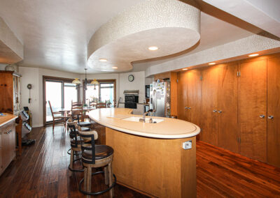 Before kitchen remodel in Door County Wisconsin