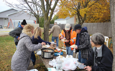 PortSide Supplies Lunch to Habitat Volunteers