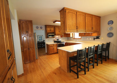 Before kitchen remodel in Appleton, Wisconsin