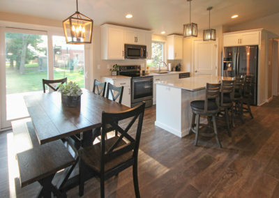 Remodeled kitchen and dining room in Appleton