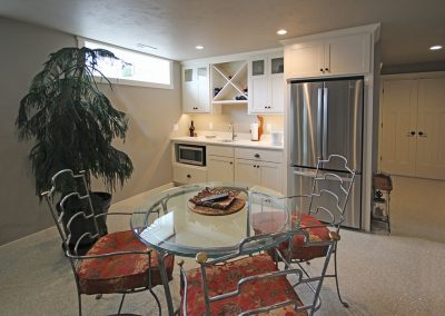 Finished Basement New Kitchenette