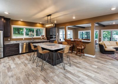 Lower-Level Rec Room With Bar & Kitchenette