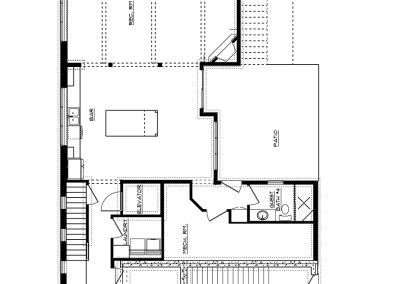 1,245 sq.ft. Lower Level Floor Plan