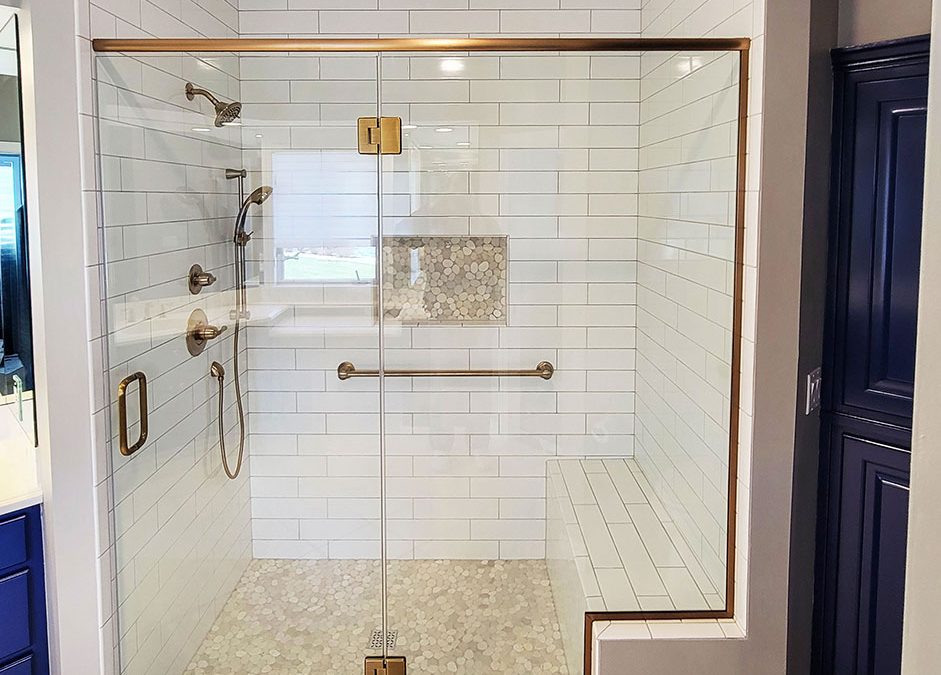 Primary Bathroom Remodel with Custom-Tiled Shower