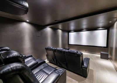 In Home Theater Room