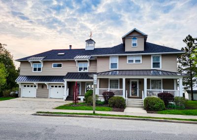 Exterior Remodel of roof, siding and cupola addition