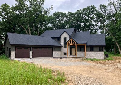 Front of House Under Construction