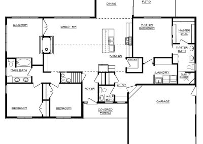 Ranch Style HomeFirst Floor Plans