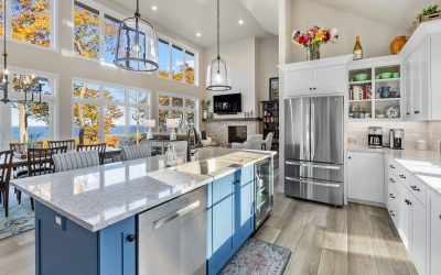 Two-Story Waterfront Home with Lake View