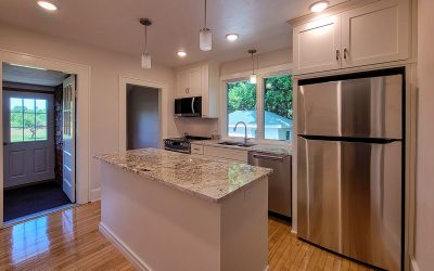 Cozy Cottage Kitchen Gets a Contemporary Renovation