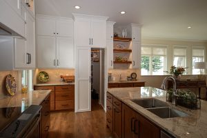 Kitchen Pantry with Hidden Storage