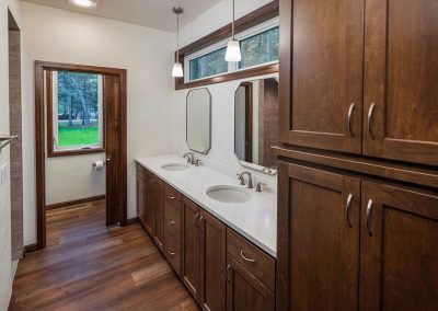 Primary Bathroom with Custom Cabinetry
