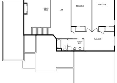 Second Floor Plan 1,213 Sq. Ft.
