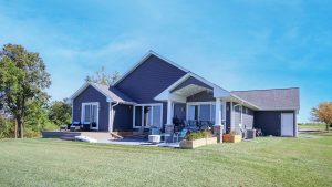 Back Exterior Waterfront Lot