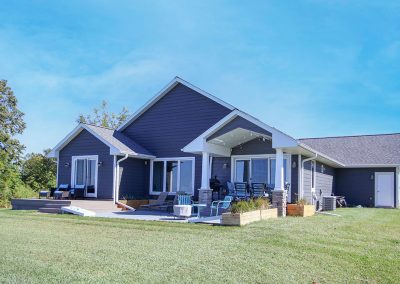 Back Exterior Waterfront Lot