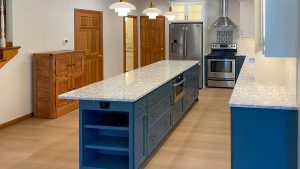 Kitchen Island with Smart Storage
