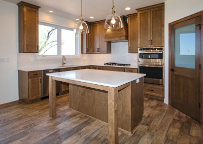 Kitchen with Custom-Built Cabinetry