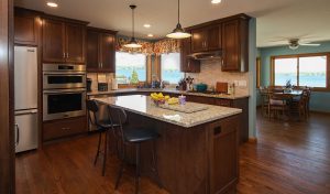 Open-Concept Kitchen After