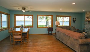 Living room addition, Wisconsin Remodel